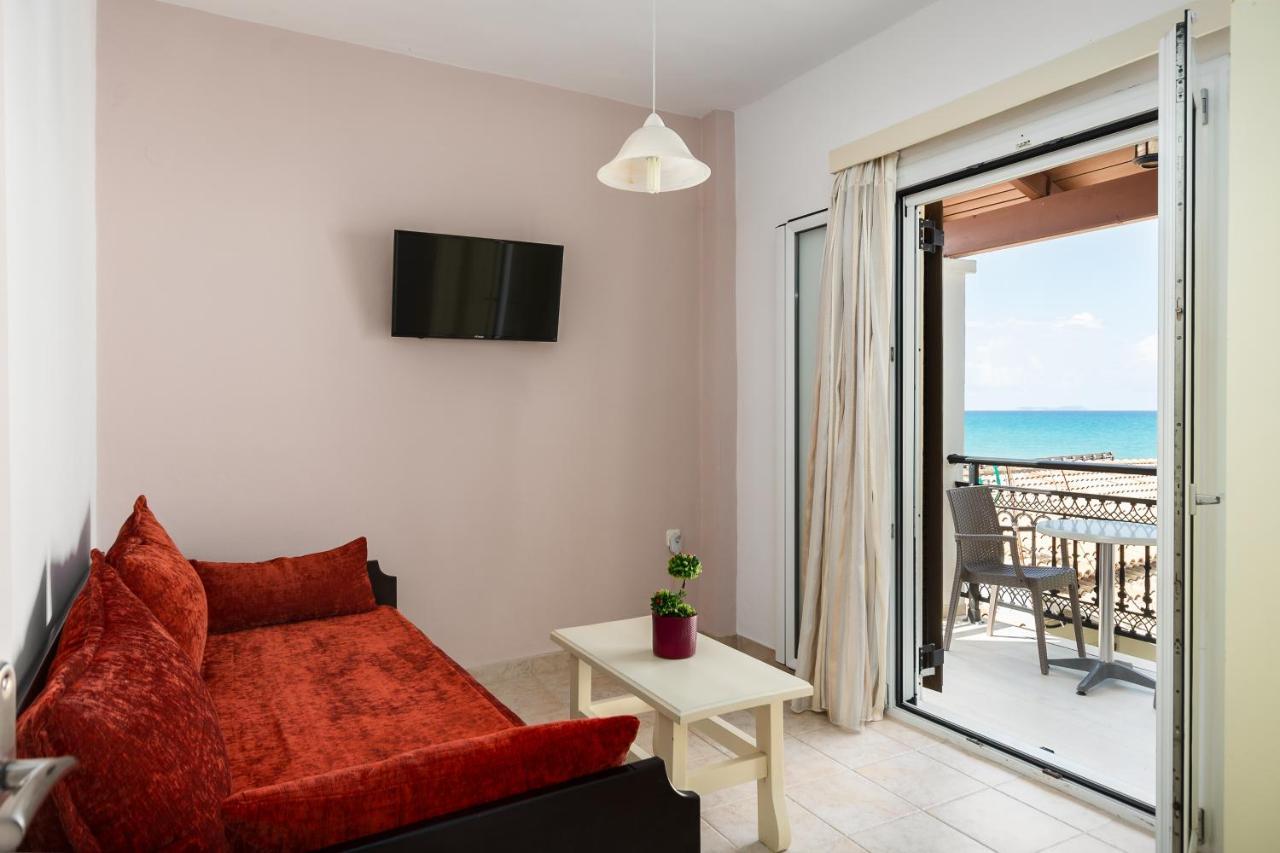 Filorian Hotel Apartments Acharavi  Bagian luar foto